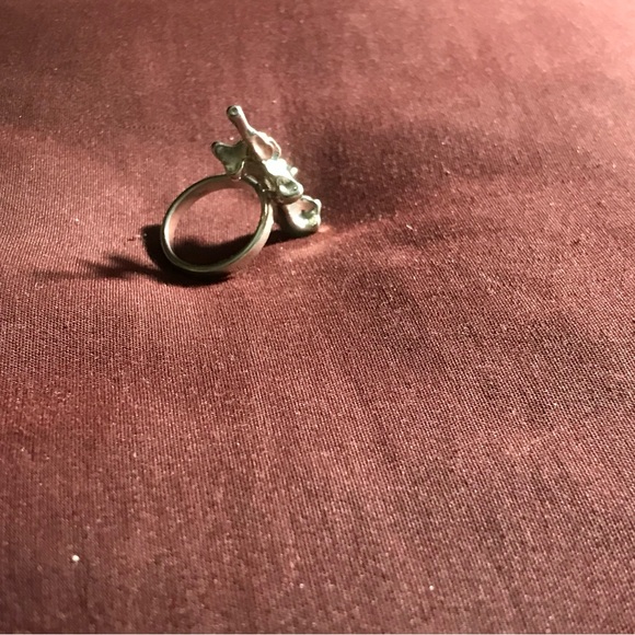 Sterling Silver Free Form Ring Size 5.5 - Picture 7 of 16